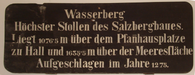 Salzlagerstätten I